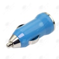 Miniatyrbillede 1 af 4: HTBE® mini biloplader med enkelt bullet port 1A og blå IC beskyttelsescharger, universel til biler og lastbiler