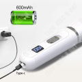Miniatyrbillede 2 af 4: TD® Kæledyrssaks Multifunktionel Tondeuse til hunde og katte 4-i-1 med LCD-skærm Elektrisk Tondeuse til at skubbe