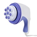 Miniatyrbild 4 av 4: Effektiv elektrisk massageapparat - Anti-celluliter - För rygg, muskler, fötter, nacke, axlar, vader - total avlastning Vitt och lila