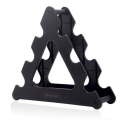Miniatyrbillede 1 af 5: Stativ til vægte 3 niveauer - Tech Discount - Støtte 13 kg - Modstandsdygtigt materiale - Sort