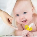 Miniatyrbillede 2 af 4: TD® tandbørste banan baby børn rejse tandstang molar dreng pige 3 år læring uddannelsesmæssig sensorisk udvikling ergonomisk leg