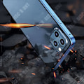 Miniatyrbillede 2 af 4: TD® Dobbeltfacet magnetisk glas mobiltelefonetui til automatisk magnetisk mobiltelefonetui iPhone 12 Pro Max