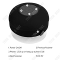 Miniatyrbillede 2 af 4: TD® BTS06 Trådløs bærbar højttaler bil handsfree badeværelse stor sugekop vandtæt Bluetooth lille højttaler
