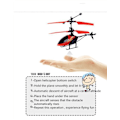 Miniatyrbild 3 av 4: Mini drone - Zentavo - Fjärrstyrd flygplan - Stötresistent - Färgade lampor - För barn 4-6 år Röd