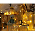 Miniatyrbild 1 av 4: TD® LED string lights 5-10-20-30-40-50M solar string lights koppartrådsgirland - Modell: White 20M 200LED