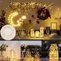 Miniatyrbild 4 av 4: TD® USB Led String Lights, [2-pack]5m 50LED Silver-tråd med fjärrkontroll, 8 lägen (Cool White)