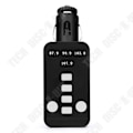 Miniatyrbillede 4 af 4: TD® FM Transmitter til Bil - Bluetooth Bil Kit MP3 Læser Trådløs Radio USB Oplader-53- iPhone 7 Samsung S7