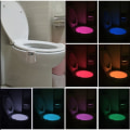 Pikkukuva 2 / 4: Valaistus Kylpyhuoneen LED-liikeanturi PIR 8 Väriä Automaattinen RGB Yövalaistus