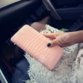 Miniatyrbillede 3 af 3: TD® Læder PU Lang Pung i Lys Pink til Kvinder med Lynlås Håndtaske til Forskellige Officielle Anledninger