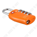 Miniatyrbillede 3 af 4: TD® 2 Låse med 4-cifret TSA kode til kufferter og tasker orange