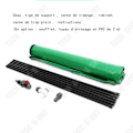 Miniatyrbillede 2 af 4: TD® Sammenfoldelig vandopsamlingstank af PVC 500L til regnvand til haven