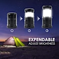 Miniatyrbild 2 av 4: Bärbar LED-campinglykta, Ultra Bright Torch, Nödljus, Bärbar lampa för utomhusaktiviteter Transport