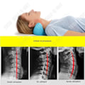 Pikkukuva 3 / 4: TD® Kaularangan hierontatyyny Shiatsu, niskan suoja, kotikäyttöinen asennonkorjaustyyny