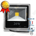 Miniatyrbillede 1 af 4: TD® Lampe Lanterne Lys LED Hvid varm udendørs Tynd Sektion Projektør 1600 lm 20 w 85-265 V- Grå Sort Aluminium