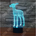 Miniatyrbillede 2 af 4: TD® Cerf 3 farvede lys berøring lys 3D farvede