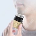Pikkukuva 2 / 4: TD® Mini kannettava partakone matkakäyttöön, puinen partaveitsi, sähköpartakone, paras lahja miehille