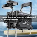Miniatyrbild 2 av 4: C Seat fiskebox boxar 3 stycken fiskebox och fiskestol och sits fiskebox för ABS fiskeutrustning