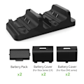 Miniatyrbillede 3 af 4: Lader til Spilkonsol TD® 600mAh 2 Positioner Hurtigopladning