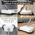 Miniatyrbild 3 av 4: TD® Home Sweep Sladdlös Home Broom Big Power Snabb Ren Damm Rengöring Dammsug Hushållsmanual