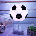 Miniatyrbillede 3 af 4: TD® Kreativ fodboldlampe model fodbold skrivebordslampe soveværelse stue sport dekoration fodbold