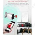 Miniatyrbild 2 av 4: TD® Dörrklocka smart alarm wifi video dörrklocka trådlös video intercom dörrklocka mobiltelefon video fjärrkontroll