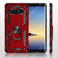 Miniatyrbillede 3 af 4: TD® Magnetisk biltelefonetui til Samsung Galaxy Note8 med metalringstøtte, alt inkluderet blød kombination.