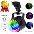 Miniatyrbillede 1 af 4: TD® lampe boule disko scene festelys projektor fødselsdagsdekoration led bil USB kraftig belysning fjernbetjening