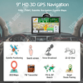 Miniatyrbild 3 av 4: TD® Bluetooth bilnavigator 9 tum kapacitiv bluetooth praktisk gps-navigator hd röstnavigering pekskärmsnavigator