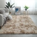 Miniatyrbillede 2 af 4: CONFO® Shaggy Stue Tæppe 200 x 300 cm Beige indendørs dekoration stue udendørs soveværelse skridsikker moderne komfort vaskbar mac