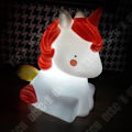 Miniatyrbillede 3 af 4: TD® Unicorn nat lampe LED hvid lys sød unicorn børneværelse indretning natlampe til baby