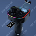 Miniatyrbillede 3 af 4: TD® FM Bluetooth-sender Biloplader Bluetooth MP3-afspiller Bluetooth Håndfri Bluetooth Biltilbehør