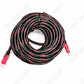 Miniatyrbillede 1 af 4: TD® HDMI-kabel version 1.4 højopløsnings 4k datakabel 3d kabel til forbindelse mellem computer og TV 10 meter