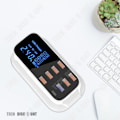 Miniatyrbild 3 av 4: Laddare - TD® - Multi-port USB snabbladdare - 40W - Digital display - QC3.0