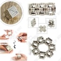 Miniatyrbillede 3 af 4: TD® 5mm firkantet magnetisk jernmoks med kraftigt magnetisk legetøj forskellige former sjov bygge skabe lave små