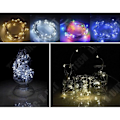 Miniatyrbillede 3 af 4: TD® LED Lyskæde Bryllupsfejring Juledekoration Ristråd 10M Varmehvid