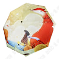 Miniatyrbillede 2 af 3: TD® Paraply Høj Kvalitet Kreativ Design Kunst 3D Tryk Parasol Ultra-Let Brudhærdet Vandtæt Udseende Foldbar model Flerfärgad