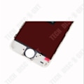 Miniatyrbillede 4 af 4: TD® LCD-skærm + Touchglas til iPhone 5 Hvid