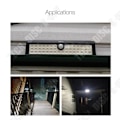 Miniatyrbillede 2 af 4: TD® Lampe LED AL-SL03 Solarlampe 44 LED - Udendørs bevægelsesfølsom vandtæt lampe IP65 Væglampe - Multifunktionel
