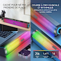 Pikkukuva 3 / 4: Bluetooth-soundbar RGB-valolla stereo bluetooth-kaiutin langaton kaiutin raskas basso peleihin ja lauluihin