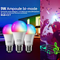 Miniatyrbild 4 av 4: LED Ampull - TD® - RGBW - Bluetooth - Fjärrkontroll - Musikalisk Lampa