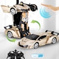 Miniatyrbillede 2 af 4: TD® Induktionsdeformationsbil 1:12, cool form 4.8V USB opladning fjernbetjent robotbil King Kong