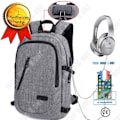 Miniatyrbild 1 av 4: TD® multifunktionell utomhusreseryggsäck Stöldskyddslås Student skolväska Datorväska Uppladdningsbar ryggsäck U