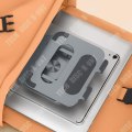 Miniatyrbillede 4 af 4: TD® Support til computer i dobbeltarmet aluminiumslegering, foldbar tabletbord, hæve- og roterende støtte.