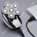 Miniatyrbillede 3 af 4: TD® Vandtæt elektrisk barbermaskine med smart touch switch, vandtæt multifunktionel 3D flydende barbermaskine til mænd.