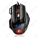 Miniatyrbillede 1 af 4: Souris Gaming - Teknologi Rabat - TD 7 Knapper - LED Baggrundsbelysning - Ergonomisk - Kablet