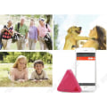Miniatyrbillede 3 af 4: TD® Anti-tabs triangulær hvid Bluetooth detektionsalarm enhed til objekter, tilbehør til ældre, børn og husdyr.