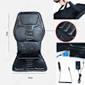 Miniatyrbillede 3 af 4: TD® Massagesæde Multifunktionel krop nakke talje skulder ryg bil hjemme infrarød vibrationer slappe af ef