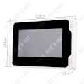 Miniatyrbillede 4 af 4: TD® Sonnette 7 tommer graffiti WIFI visuel HD 1080P bevægelsessensor besked sprog intercom visuel