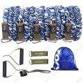 Miniatyrbillede 1 af 4: TD® Multifunktionel yogaudvindingsværktøj i latex, latexmanchet, trækkabel, elastisk snor, styrketræning