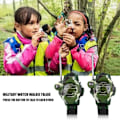 Miniatyrbild 1 av 4: 1 par 7 i 1 Walkie Talkie klockor Barn utomhus Radio Watch Intercom leksak